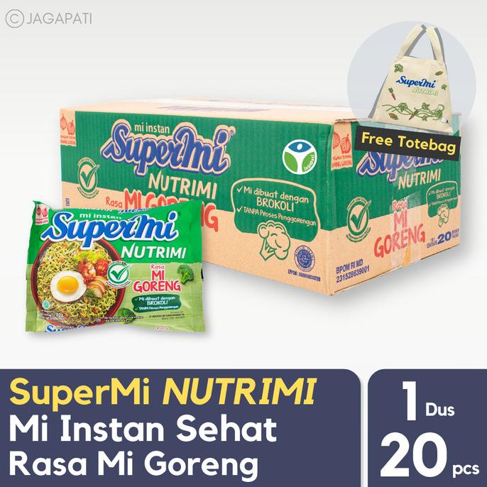 

Nutrimi - Mie Instan - Rasa Mie Goreng - Non-MSG - Dus 20 Pcs