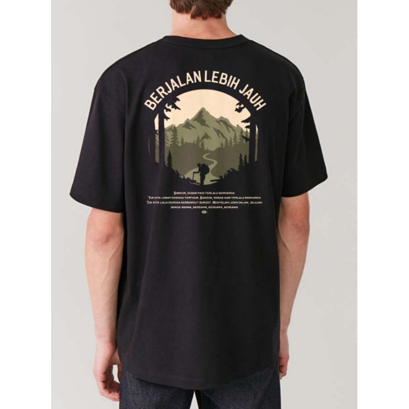 T-SHIRT BERJALAN LEBIH JAUH