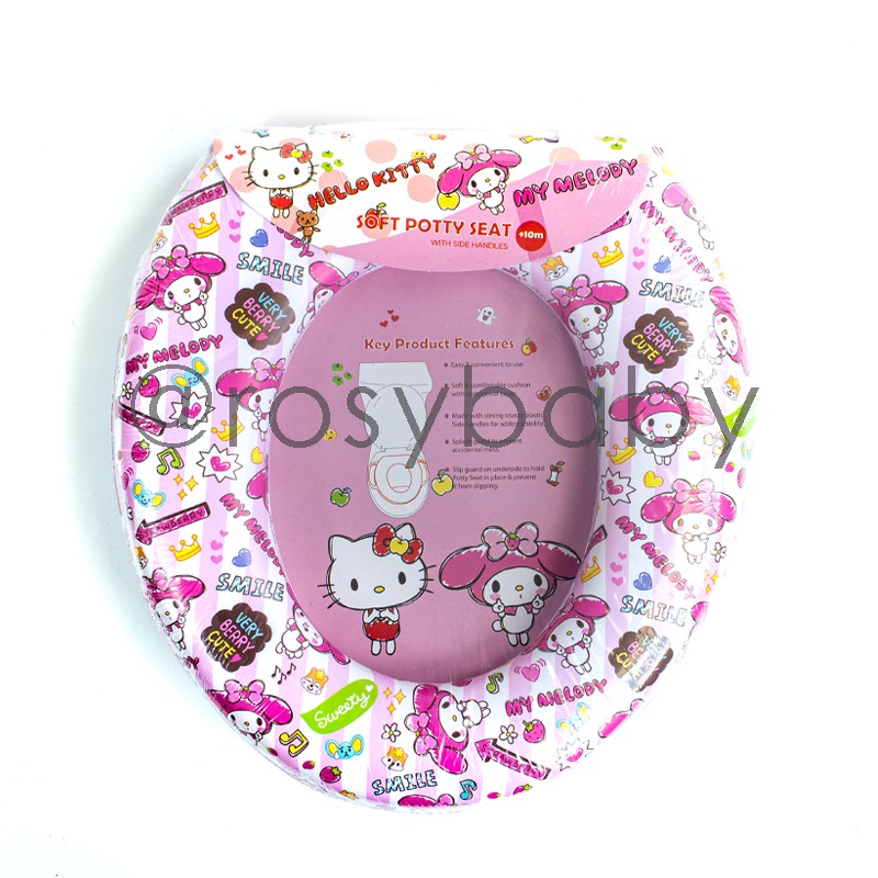 POTTY SEAT TRAINING dudukan closet bayi anak NON HANDLE