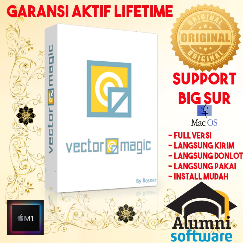 [FULL VERSION] Vector Magic Mac BIG SUR - GARANSI AKTIVASI