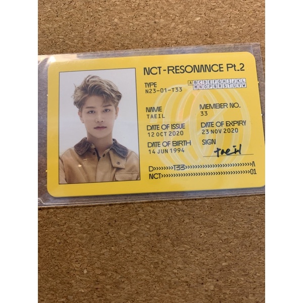 NCT 2020 Resonance pt.2 Taeil
