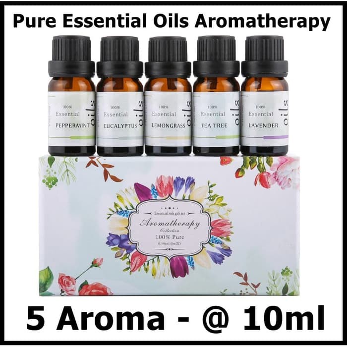 Pure Essential Fragrance Oils Aromatherapy Diffusers 10ml 5Pcs RH 05