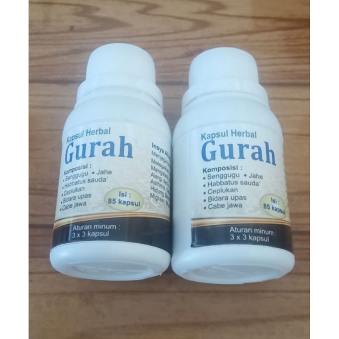 

Kapsul Herbal Gurah