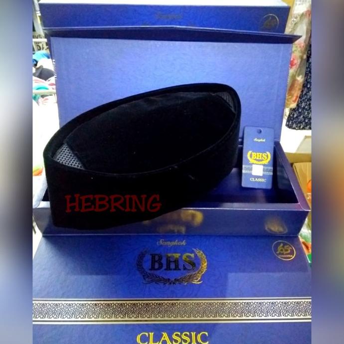 Peci BHS AC Hitam/Behaestek/Kopiah/Songkok/Super Premium/High Quality