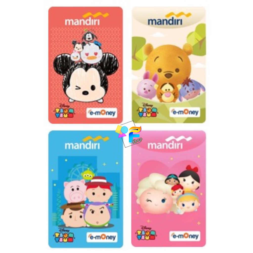 Kartu eMoney eToll Mandiri edisi Disney TsumTsum