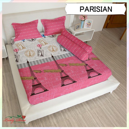  Sprei  Lady Rose 180x200cm King Size Sprei  No 1 Shopee 