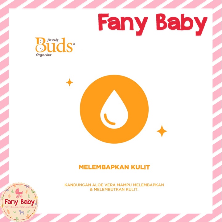 BUDS BABY ORGANICS HAPPY BABY HEAD TO TOE CLEANSER 250ML