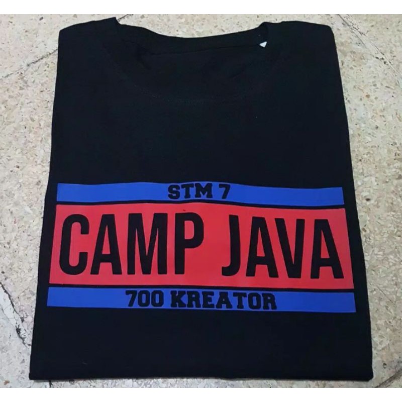 TSHIRT KAOS BAJU STM 7 CAMP JAVA