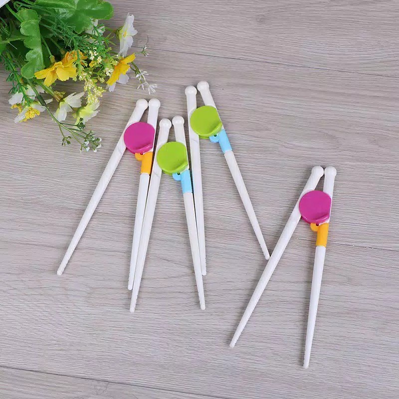 Sgmshop Sumpit anak balita latihan belajar makan Training chopsticks