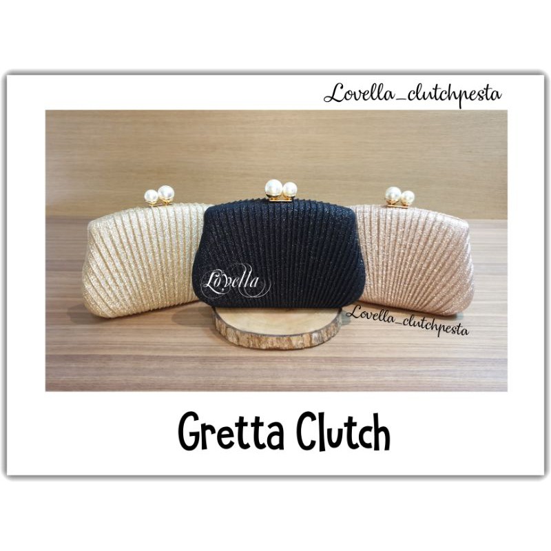 aqq Gretta Clutch - Tas Pesta - Clutch Pesta - Tas Pesta Mewah - Tas Pesta Cantik - Tas Pesta Import