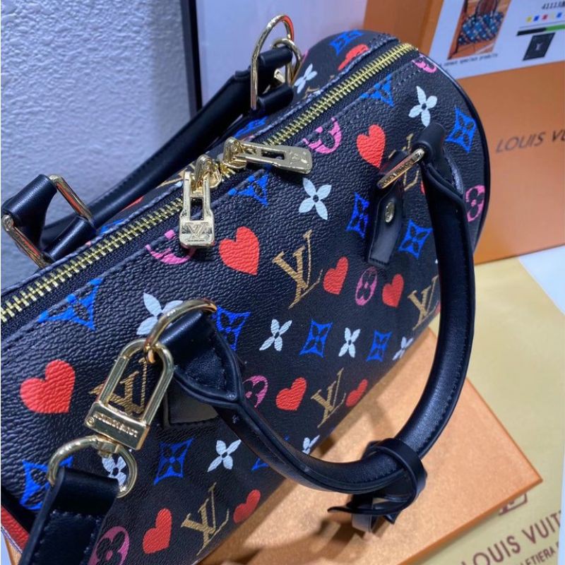 

HANNAH58L Vuitton Game On Speedy Band○uliere 41113《Free Box Komplit+BubbleWrap》