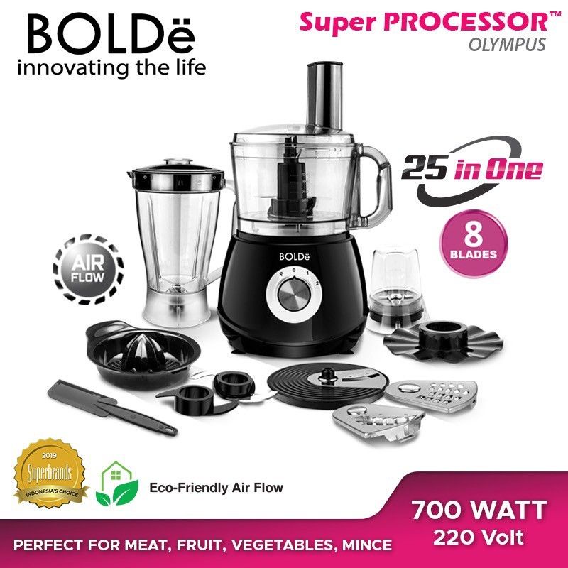 Bolde Blender Super Processor Olympus 22 in 1