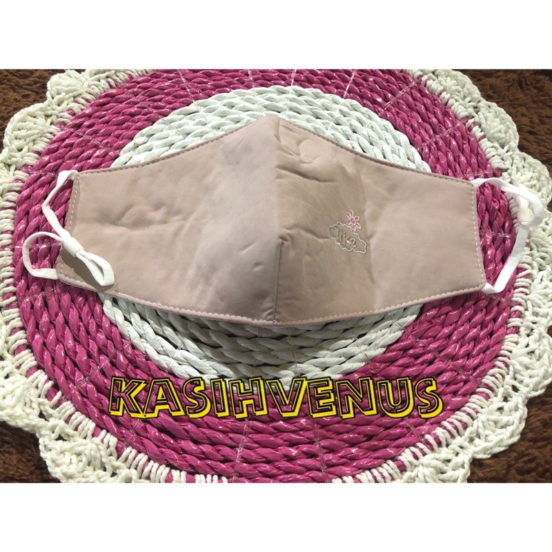 MASKER PREMIUM COTTON DEWASA (tali bisa diatur panjang pendek nya)