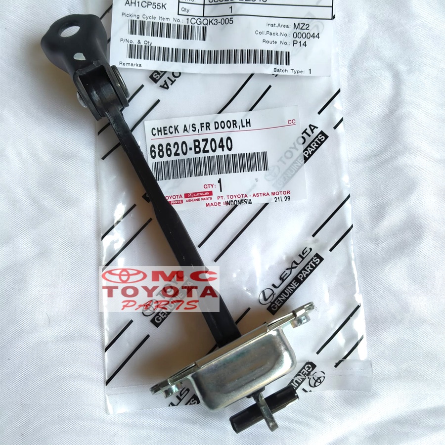 Stopper Check Door Pintu Depan Kiri Rush Terios 68620-BZ040