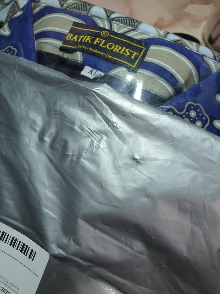 Batik Solo Mahogra Dongker Kemeja Pria Full Furing Katun Sragenan