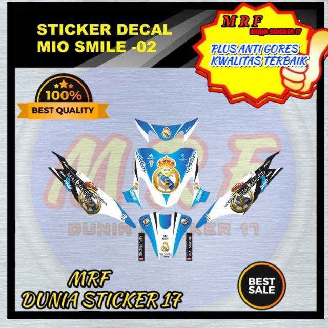dekal mio smile stiker decal mio smile decal stiker mio smile stiker motor mio decal motor mio