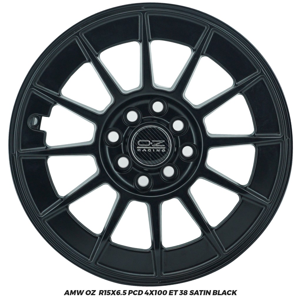 Velg Mobil OZ Ring 15x6.5 Pcd 4x100/114.3 ET 38 Satin Black