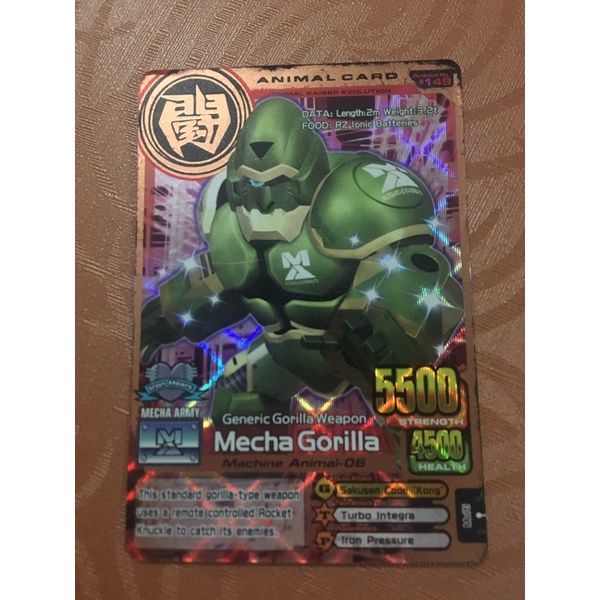 Animal Kaiser Bronze Mecha Gorilla Original