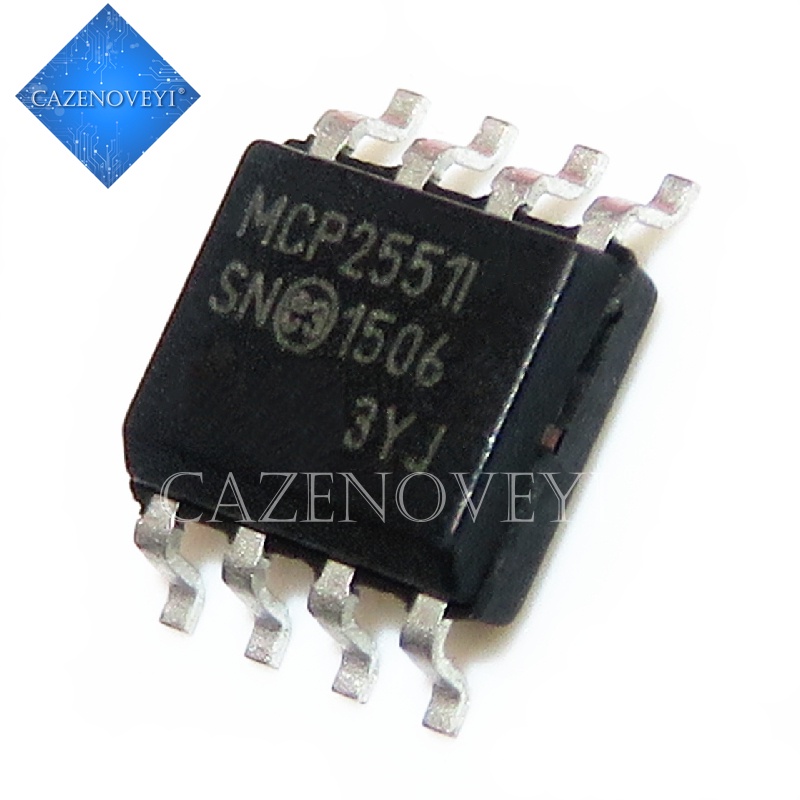 5pcs Ic Mcp2551-I / Sn Mcp2551 Sop-8