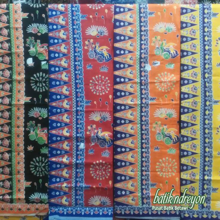 Sarung Pucuk Rebung Motif Batik Betawi Ada 6 Warna Piliha Shopee Indonesia
