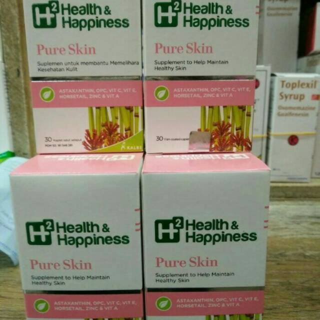 H2 health happiness pure skin untuk jerawat
