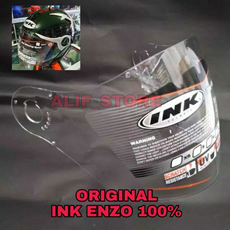 Kaca Visor Helm ink Enzo Ink enzo ORI Original