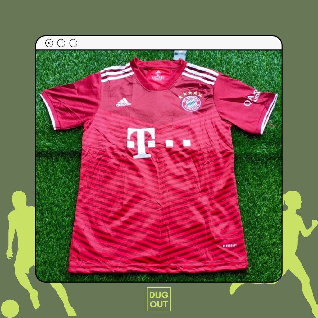 Jersey Bayern Munchen Home 2021/2022 Grade Original