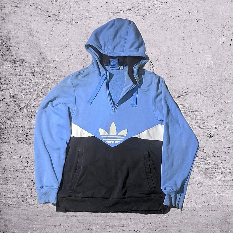 hoodie adidas zipper Trefoil second