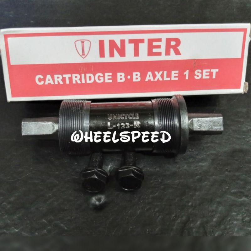 BB KOTAK 122 INTER BEARING - BOTTOM BRACKET SEPEDA 122 BEARING