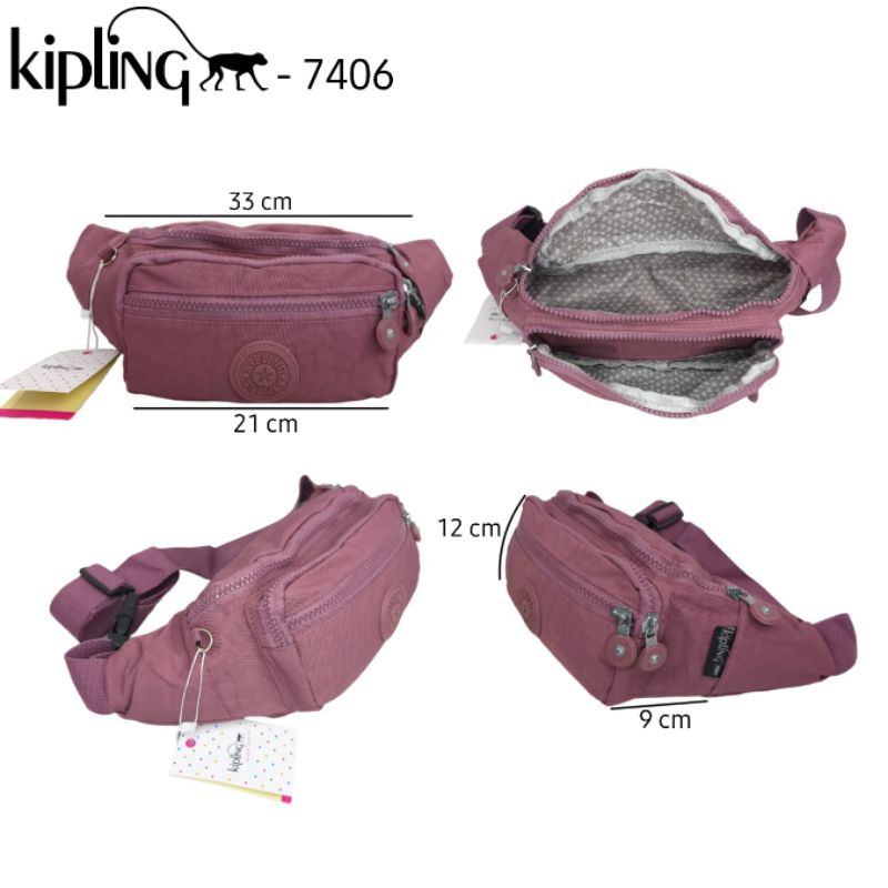 Tas Waistbag / Tas pinggang wanita Kipling import