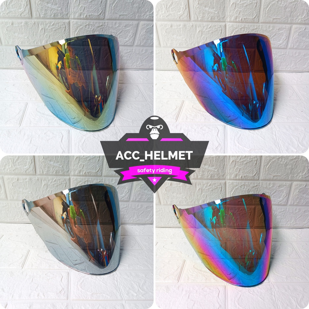 Kaca / Visor VENOM IRIDIUM Helm KYT ROMEO, INK CX22, Dll