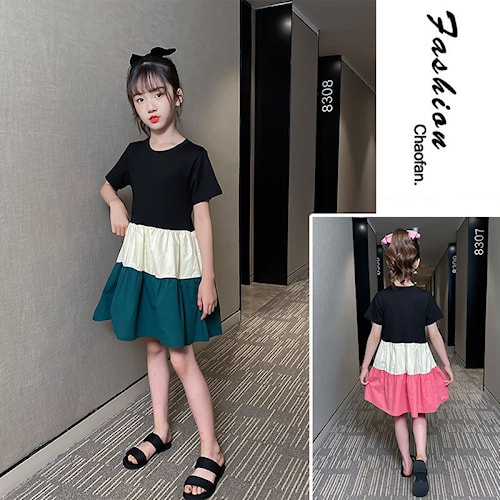 Baju Anak Perempuan Gaun Anak Cewek Korea Kualitas Kode G - 20 K27