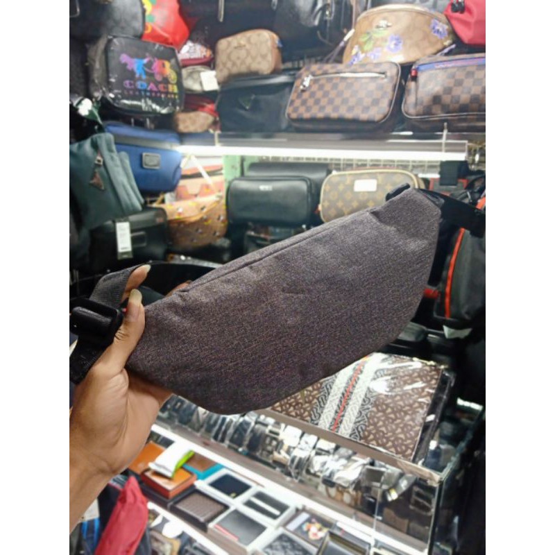 Waistbag Vans Brown Tas Pinggang Import