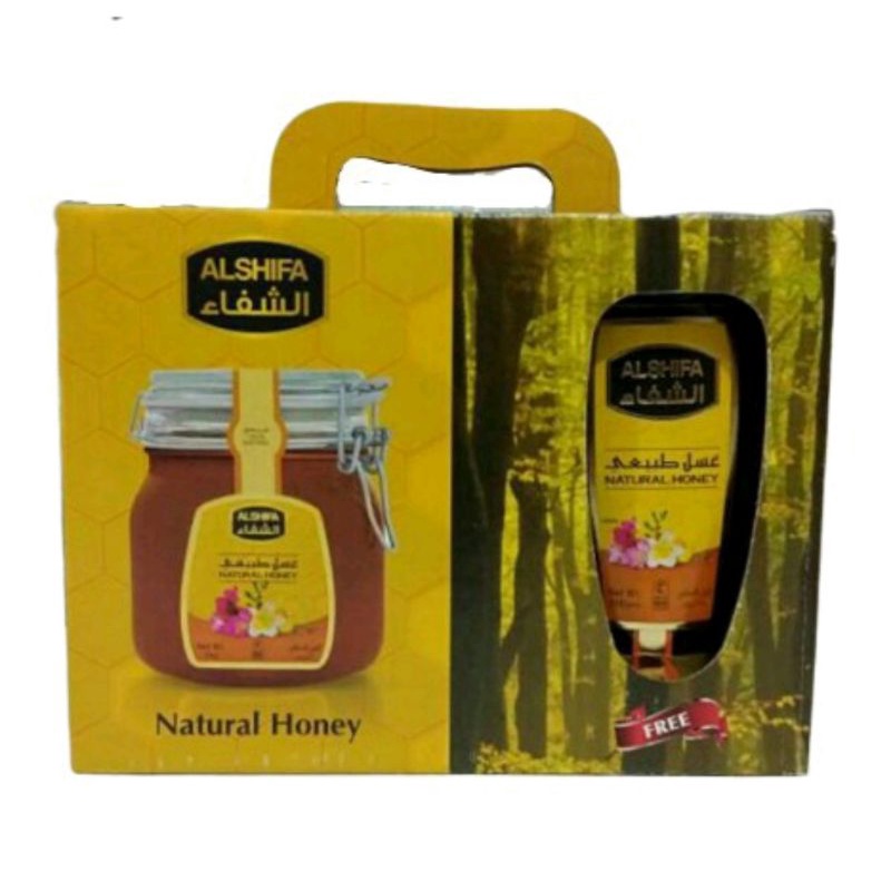 

Paket Madu Al Shifa 1kg free 250gr Non Dus