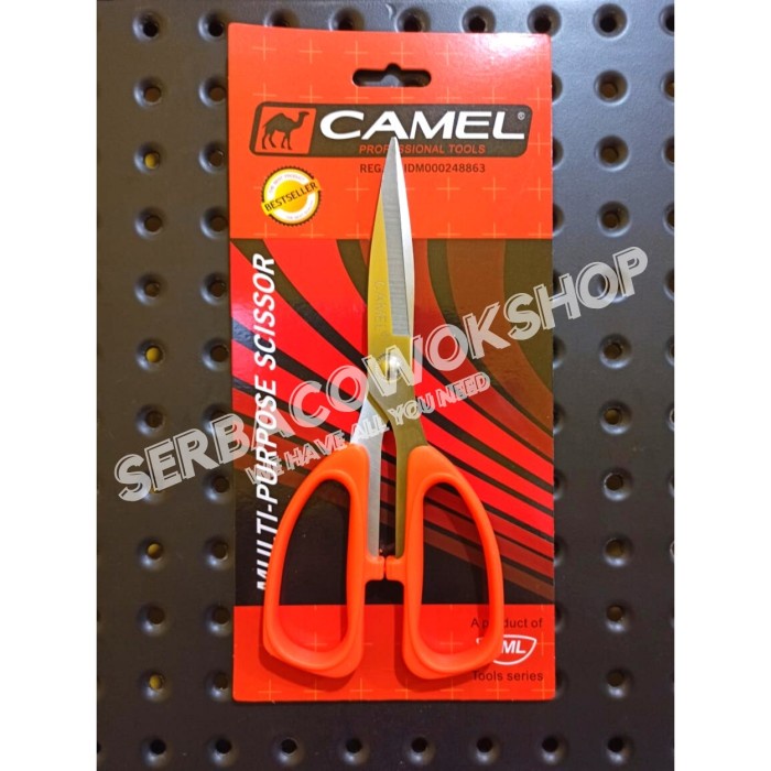 Camel Gunting Serbaguna 7.5&quot; Gunting Dapur Ikan/Buah dan Sayur Murah