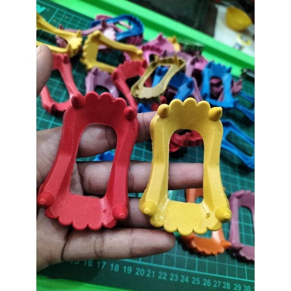200 pcs mainan gigi warna gigi drakula