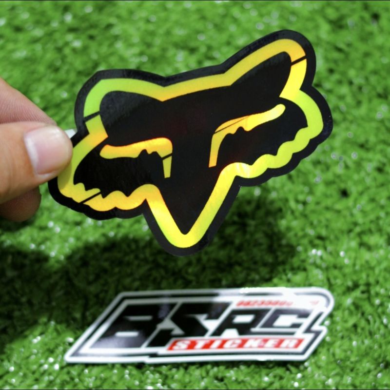 

sticker fox hologram premium