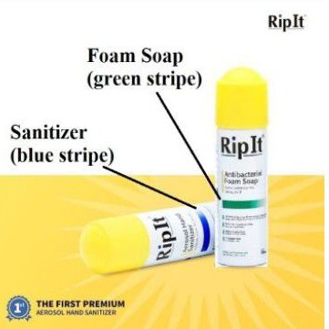 Ripit Aerosol Sanitizer 50ml | Rip It Sanitizer 50ml