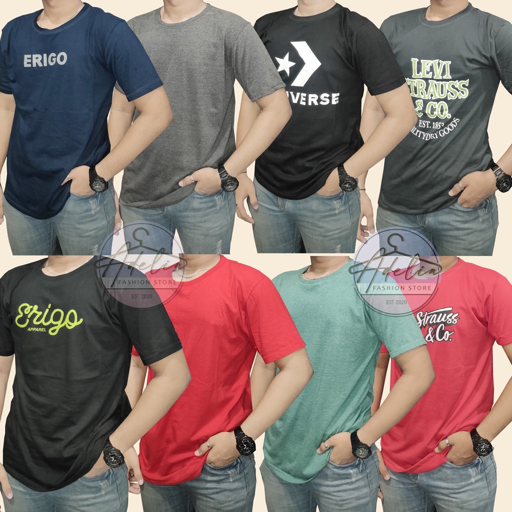 Khusus Grosir Minimal 3 Pcs Kaos Pria Distro Premium Lengan Pendek All Varian