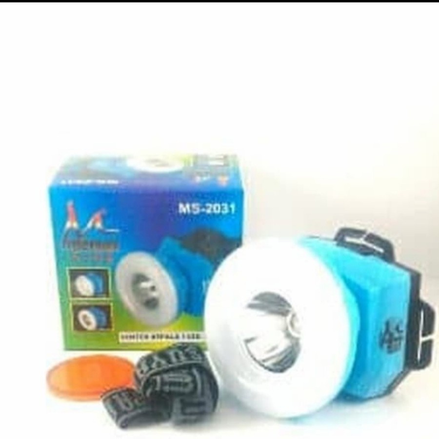 MITSUYAMA MS 2031 SENTER KEPALA LED 2 FUNGSI12 SMD