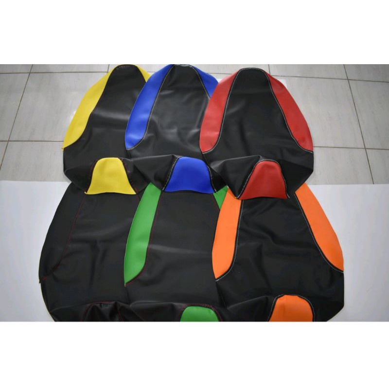 kulit jok motor variasi warna Beat scoopy.supra dll