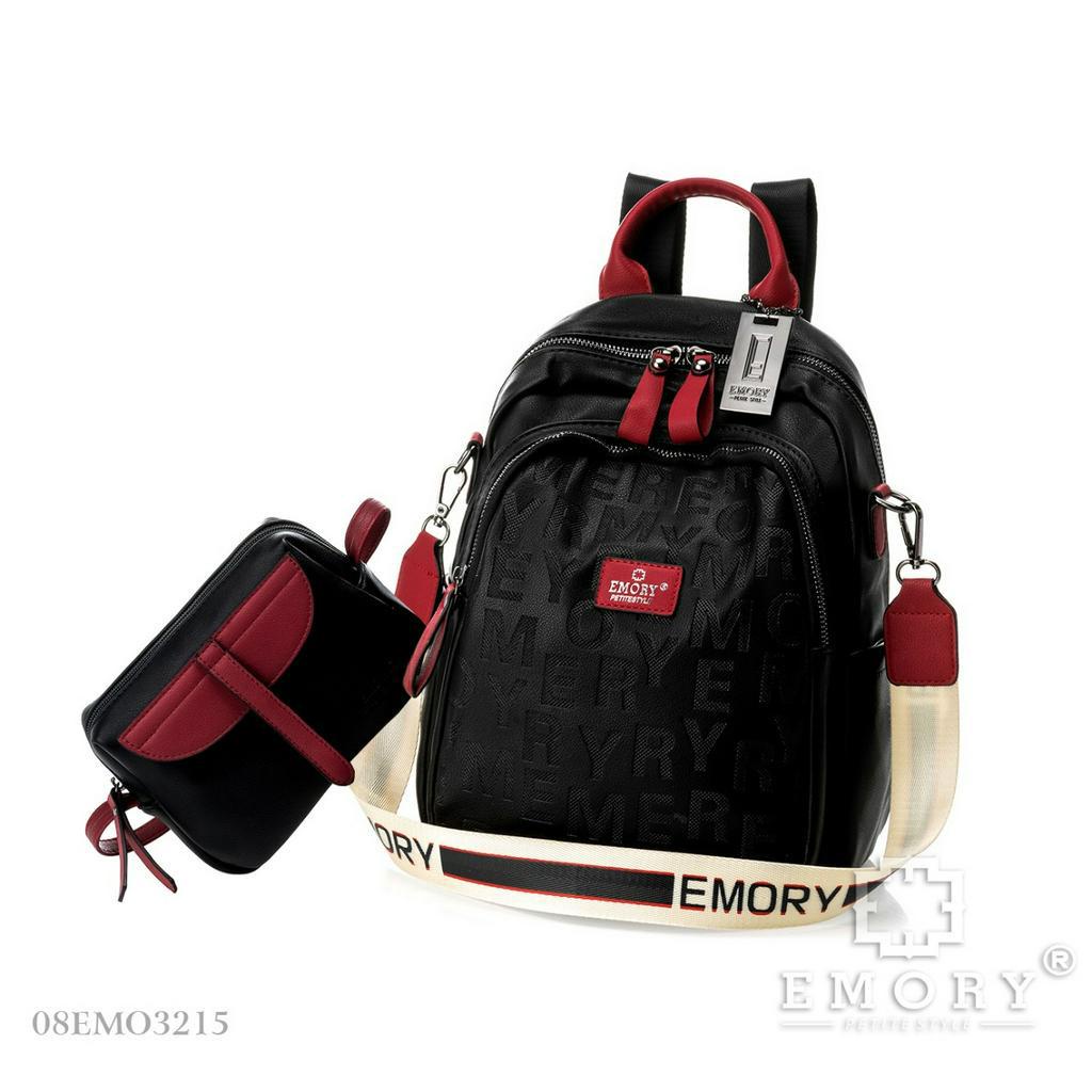 Tas Ransel Wanita EMORYSTYLE   Moricca 08EMO 3215   2in1  MB