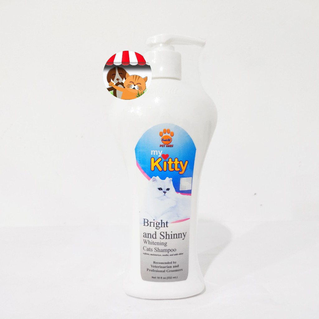 Shampoo Kucing Raid All Bright And Shinny Whitening Cat Shampoo 532ml