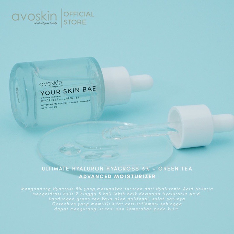 AVOSKIN Your Skin Bae SERUM 30ml (Alpha Arbutin/Mugwort/Niacinamide/Azeclair/Vit C/Salicylic Acid)