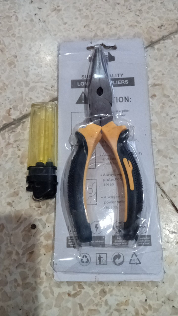 Tang Lancip 6 Long Nose Plier 6 Inci