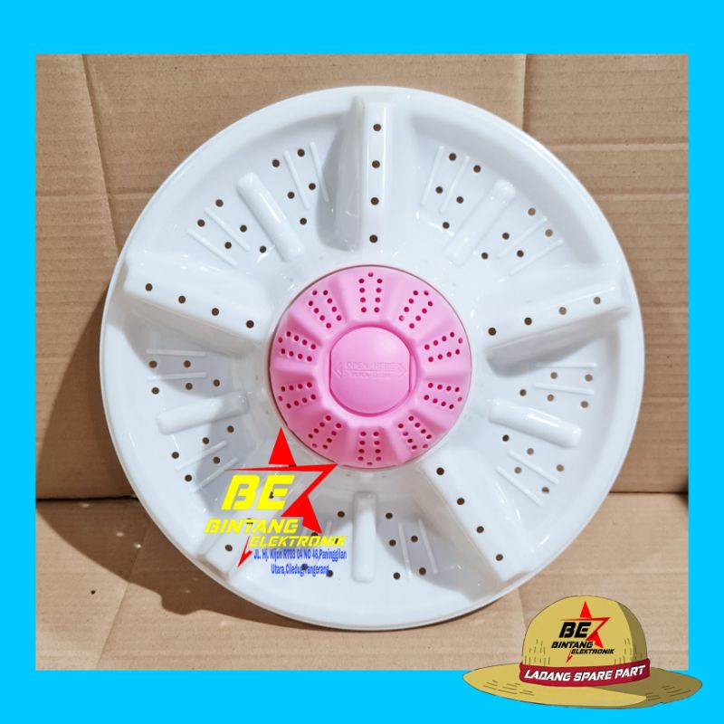 PULSTATOR POLYTRON AS GERIGI 10 DIAMETER 32 CM PENGGILAS MESIN CUCI POLYTRON 1643A Pulsator Pink