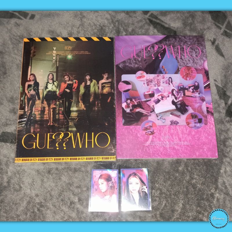 [READY +POSTER & PO BENEFIT JYP] ITZY - Guess Who album SEALED WD crazy in love pc withdrama ryujin