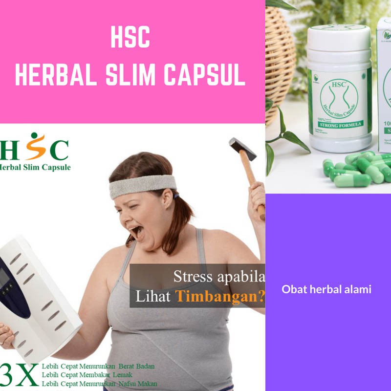 OBAT PELANGSING  HERBAL HSC ISI 60 KAPSUL