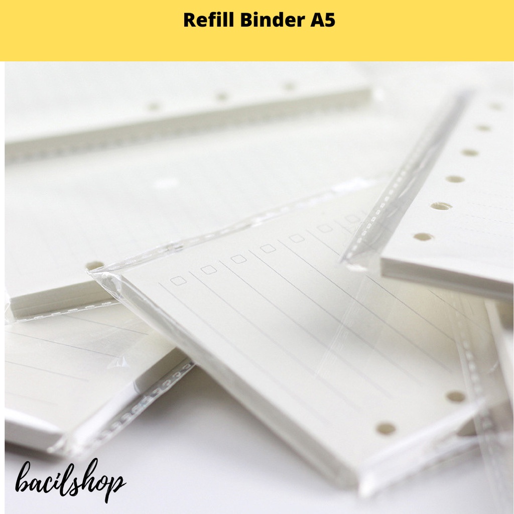 

Refill Binder Kertas A5