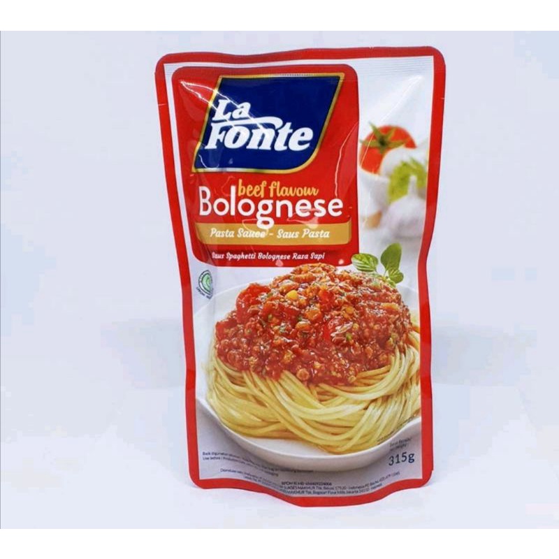 

La fonte bolognese beef flavour Pasta sauce 315gram